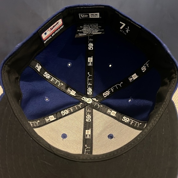 New Era Los Angeles Dodgers 59FIFTY Fitted Hat Cap Size 7 1/4 - Picture 4 of 5